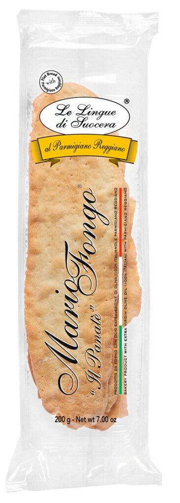 Lingue di suocera con parmigiano