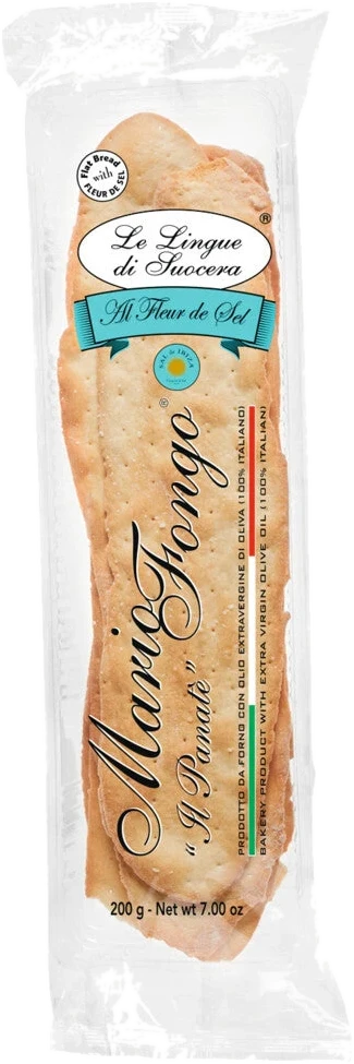 Lingue di suocera con Fleur de Sel