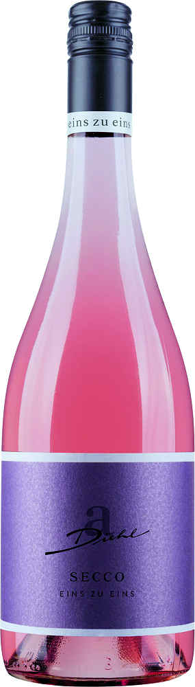 A. Diehl Secco Rosé "eins zu eins" dry