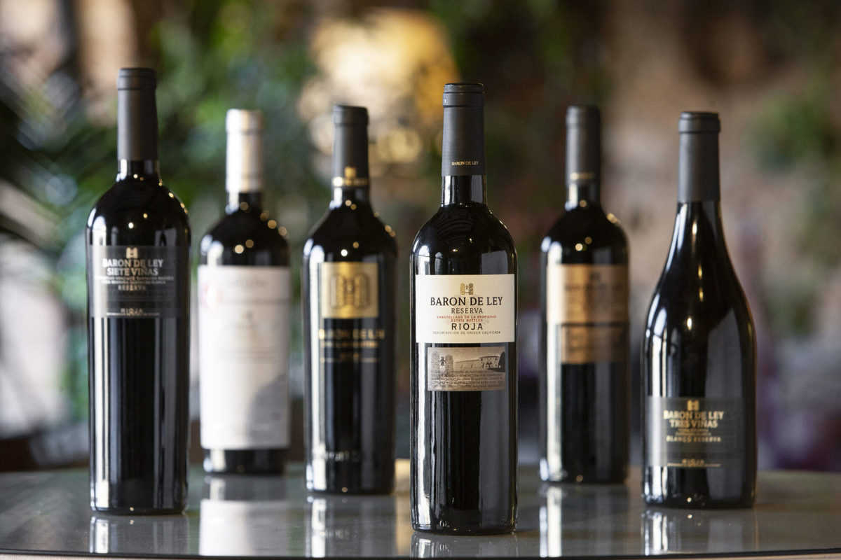 Baron de Ley Weingut in Mendavia, Rioja – Bodega im restaurierten Benediktinerkloster aus dem 16. Jahrhundert