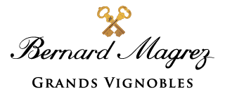 Bernard Magrez Logo – Weinproduzent aus Bordeaux mit vier Grands Crus Classés und 42 Weingütern weltweit.