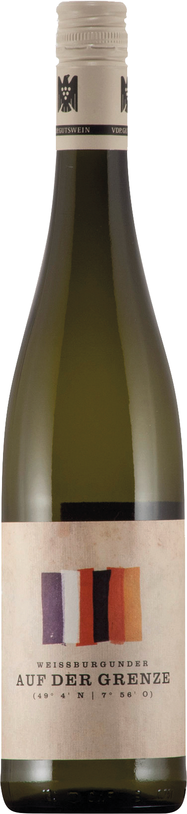 Bernhart Weissburgunder Qualitätswein trocken "Auf der Grenze"
