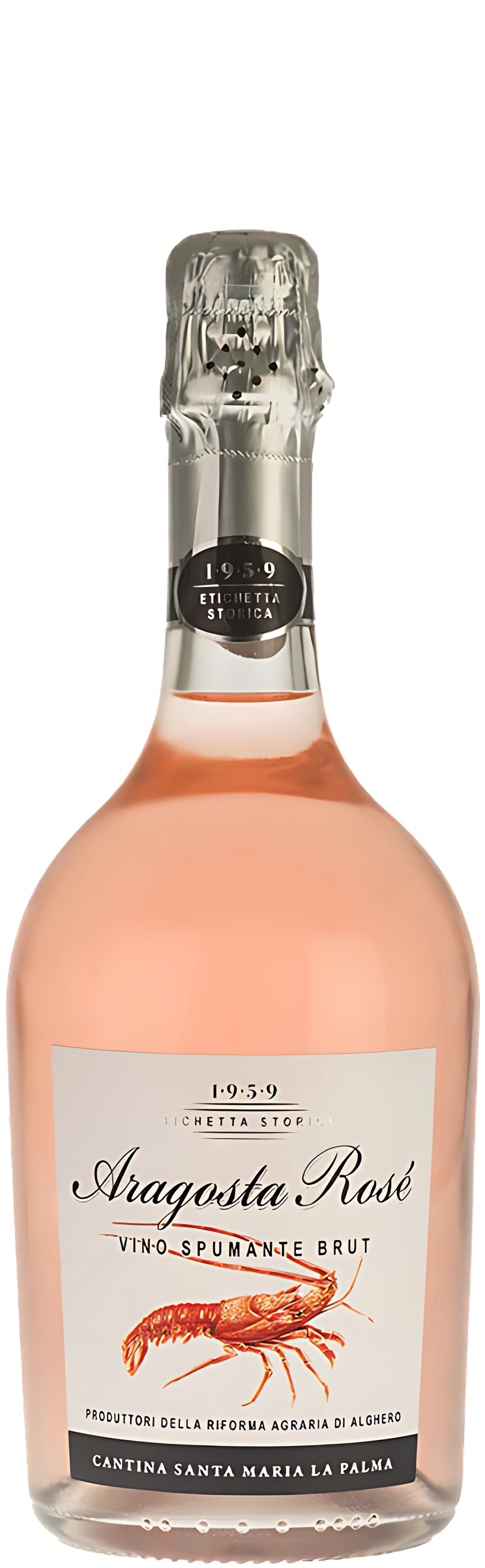 Santa Maria Aragosta Rosé Brut Vino Spumante