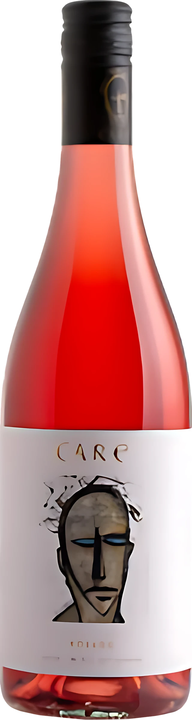 Weinflasche Care Rosado von Bodegas Añadas, trockener Roséwein aus Cariñena, Spanien, zartes Lachsrosa