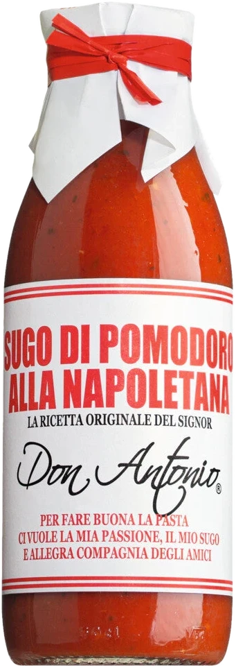 Casina Rossa Sugo alla Napoletana – Tomatensauce mit Zwiebeln, Knoblauch und Basilikum im Glas