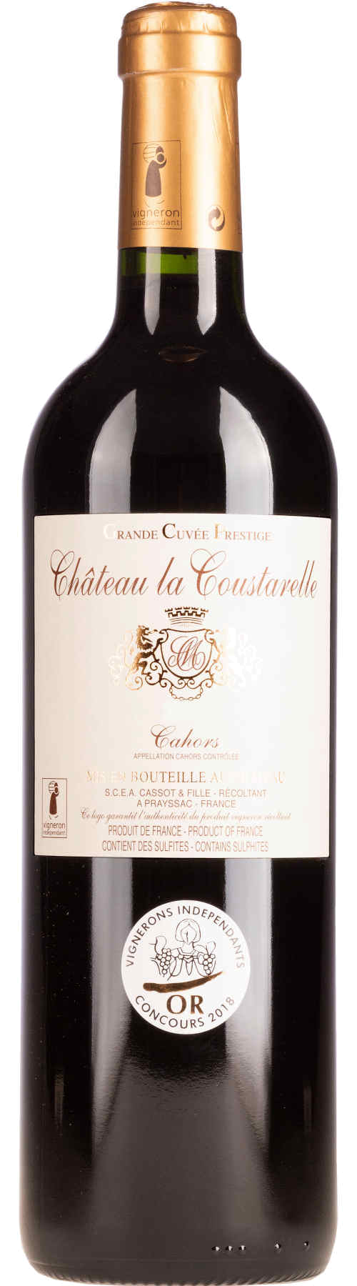 Chateau Coustarelle Cahors Cuvee Prestige