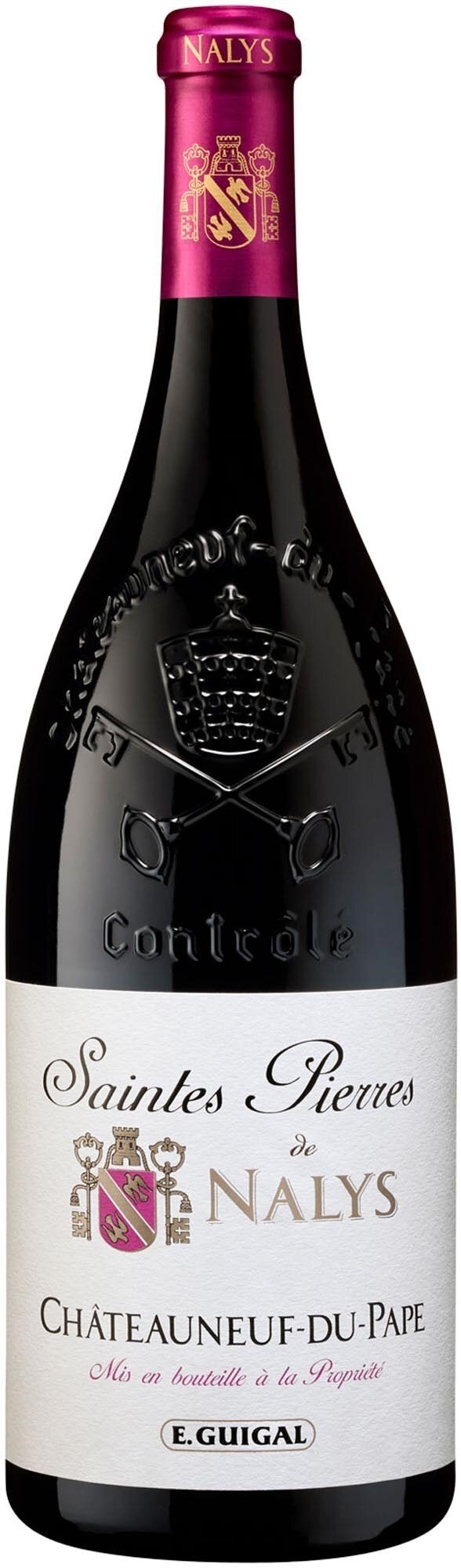 Saintes Pierres de Nalys rouge AOP Châteauneuf-du-Pape 0.75L