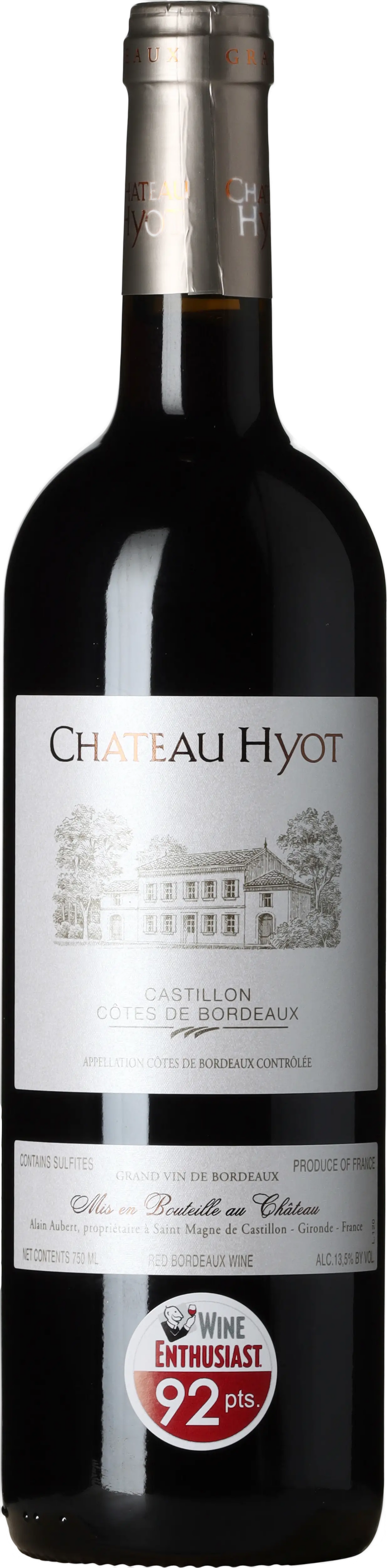 Château Hyot Côtes de Bordeaux