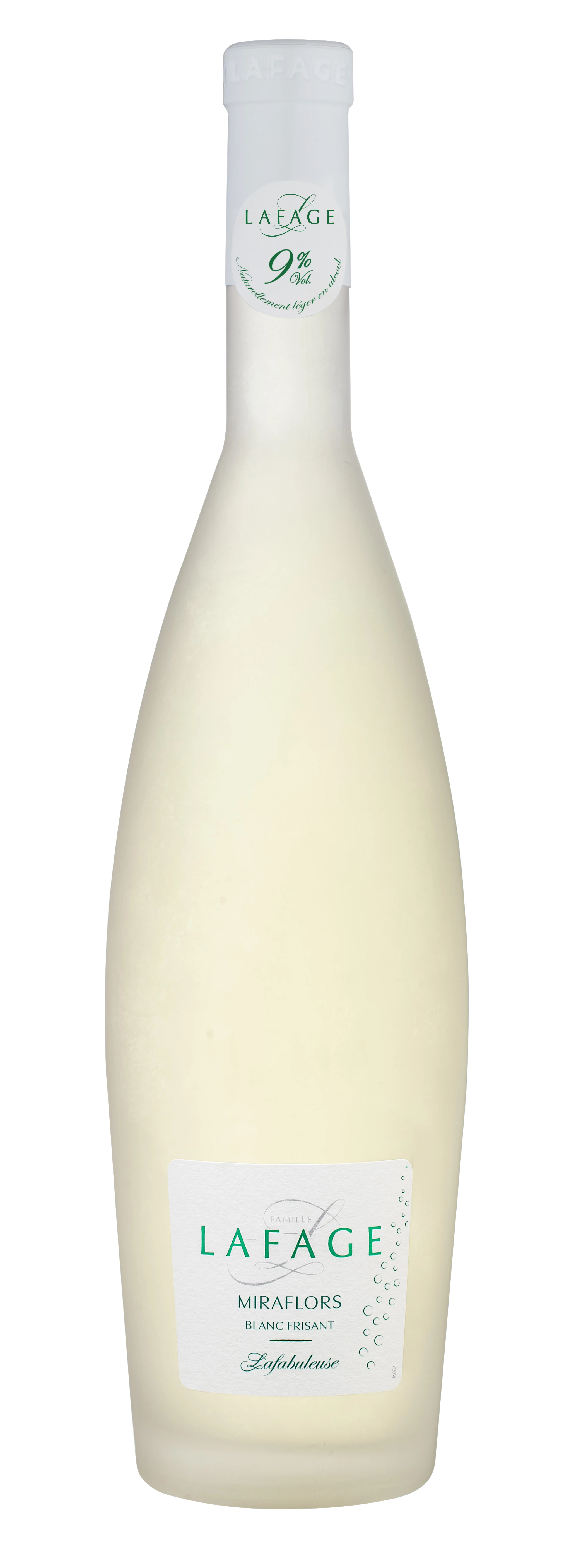 Domaine Lafage Lafabuleuse Frisant Blanc – Weißwein aus dem Roussillon mit Aromen von Pfirsich und Aprikose.