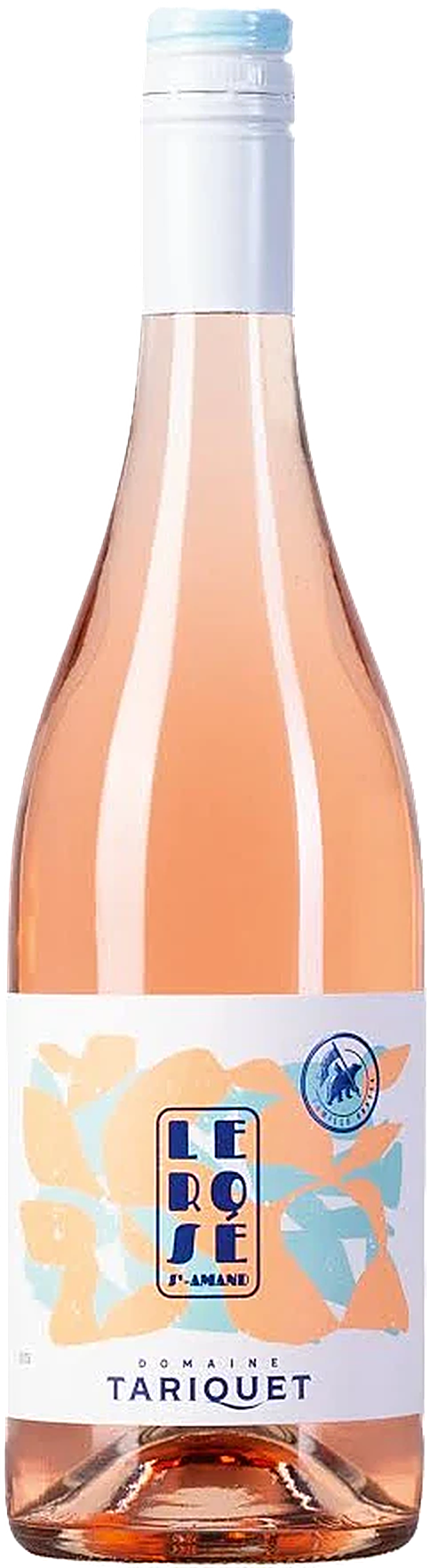 Flasche Domaine Tariquet Rosé St.Amand, leuchtend rosa Roséwein aus der Gascogne