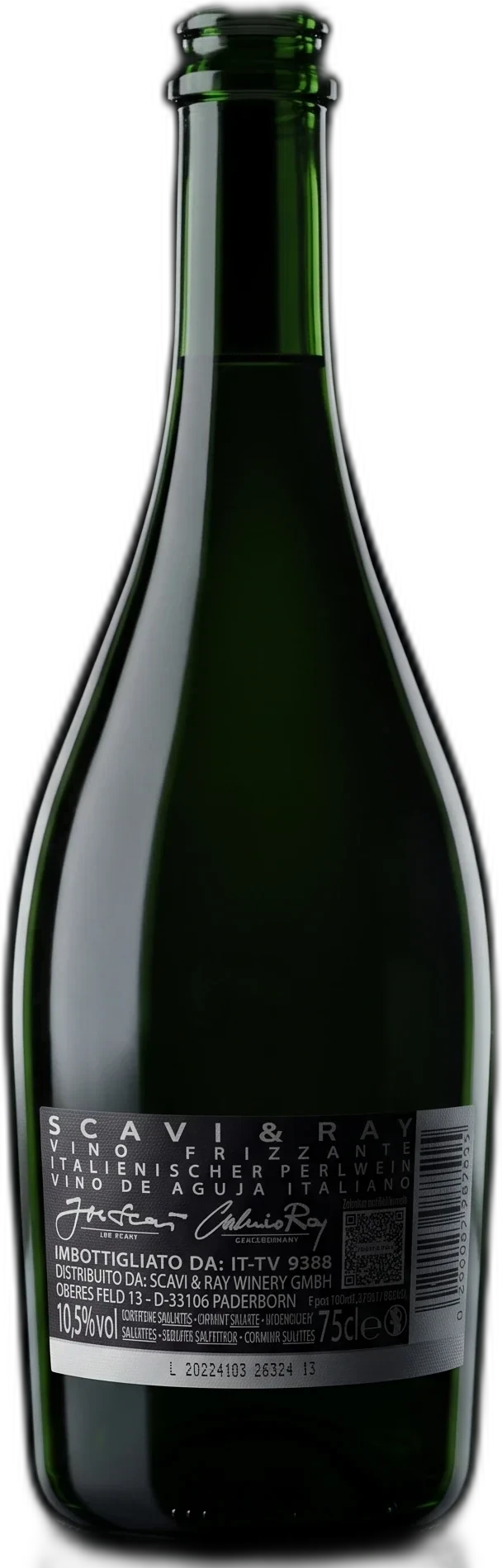 Elegante Weinflasche in stimmungsvollem Licht, umgeben von dunklem Hintergrund – Premium-Weinpräsentation.