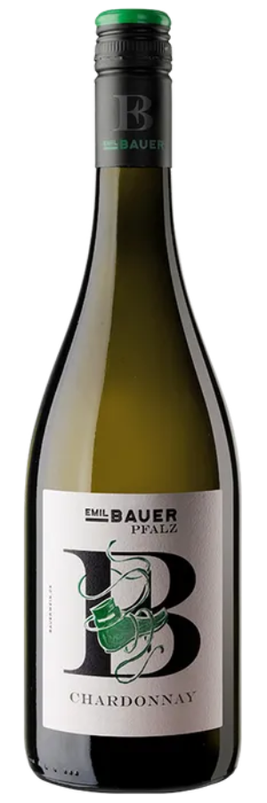 Weißweinflasche Emil Bauer Chardonnay, Weingut Emil Bauer