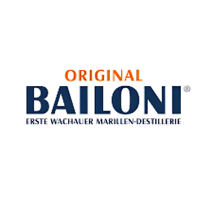 Eugen Bailoni Logo – österreichische Traditionsbrennerei für Wachauer Marillen-Destillate aus dem Donautal