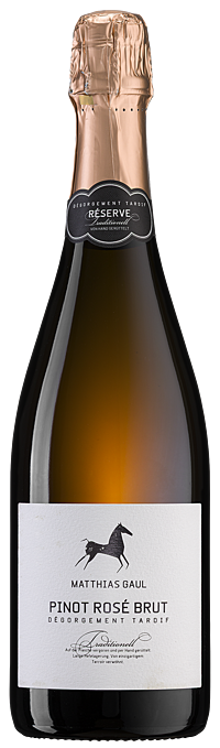 Matthias Gaul Pinot Rosé brut, Traditionell