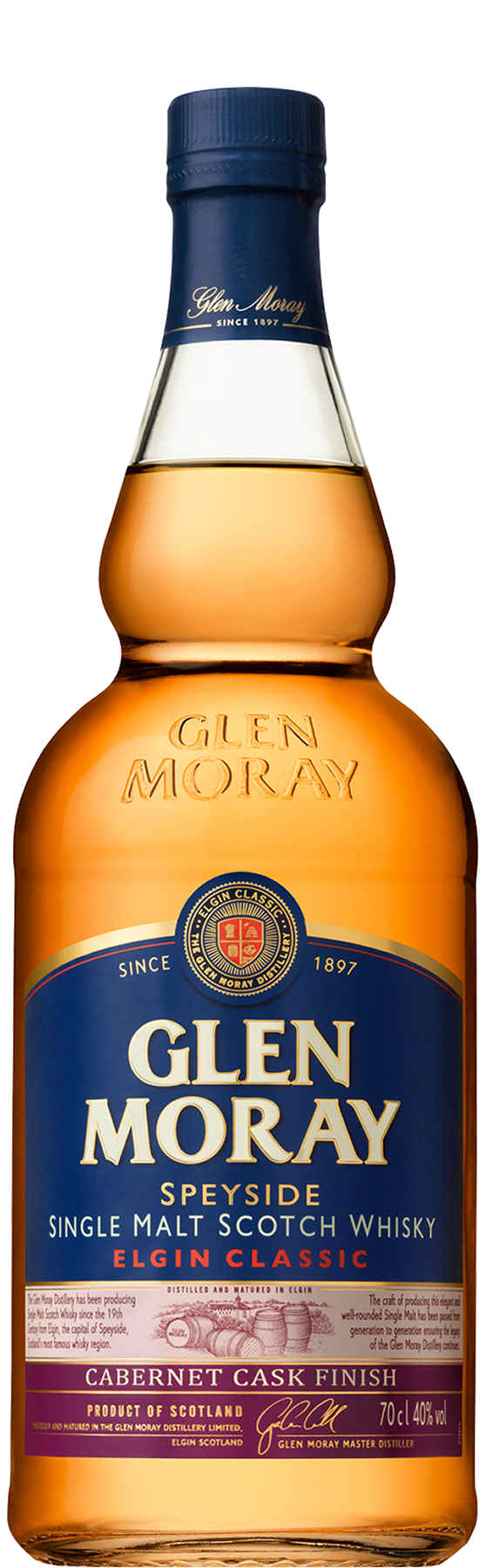 Glen Moray Cabernet Cask Finish Single Malt Whisky