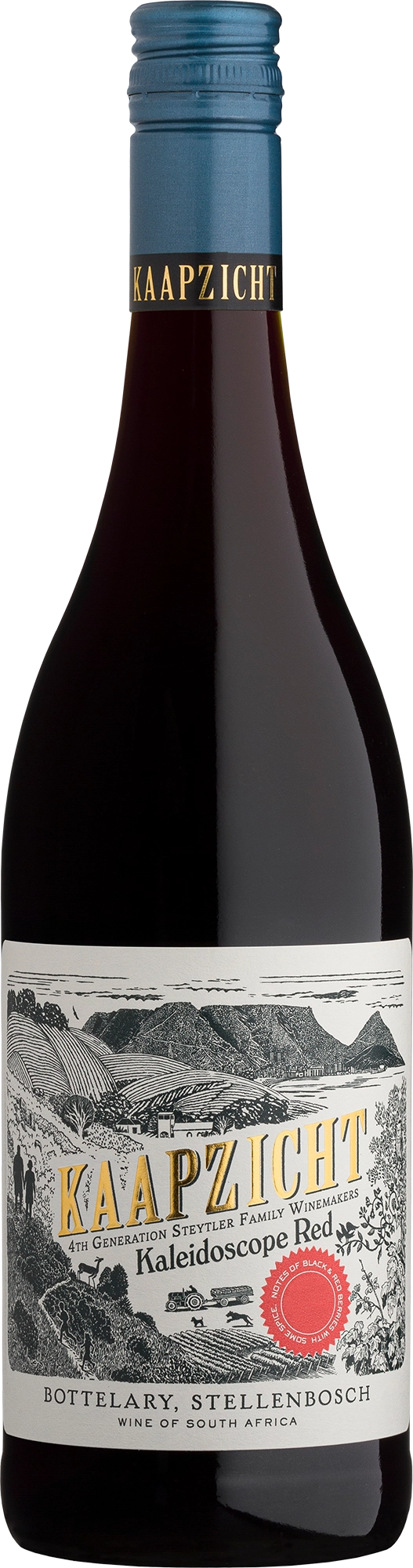 Weinflasche Kaapzicht Estate Kaleidoscope, Rotwein vom Hersteller Kaapzicht Estate