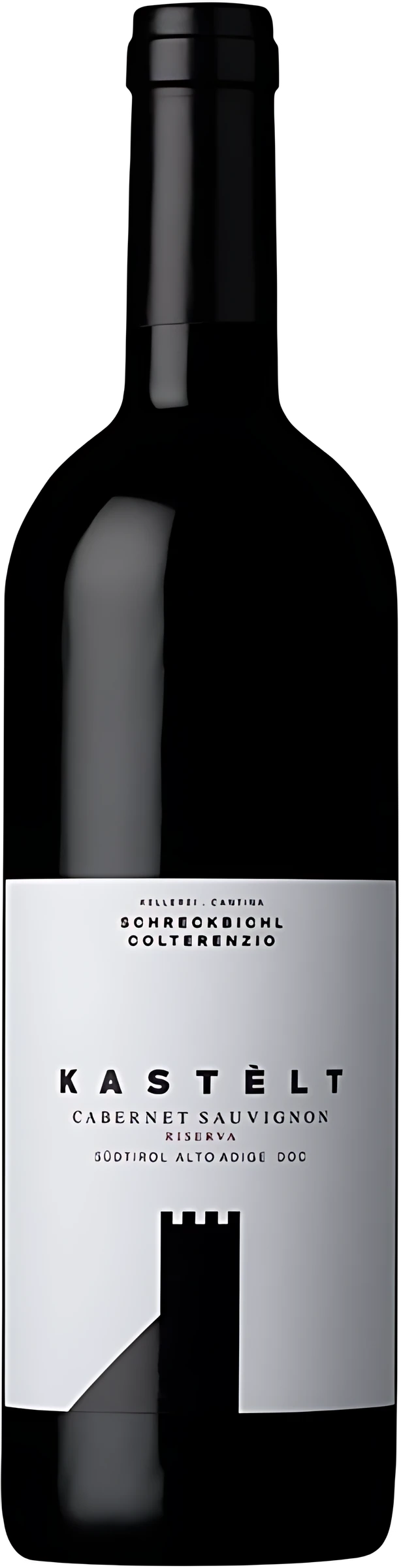 Weinflasche Kastèlt Cabernet Sauvignon Riserva von Kellerei Schreckbichl, Rotwein