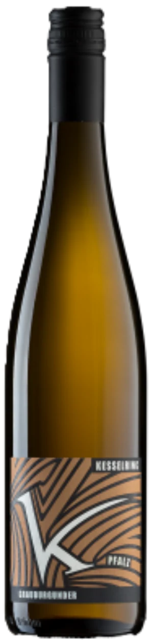 Weingut Lukas Kesselring Grauburgunder – Flasche trockener Weißwein aus der Rebsorte Grauburgunder