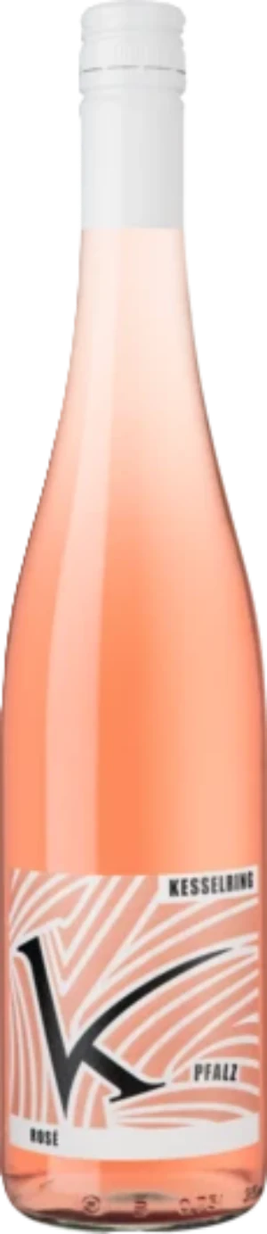 Weingut Lukas Kesselring Rosé trocken – trockener deutscher Roséwein in einer Weinflasche