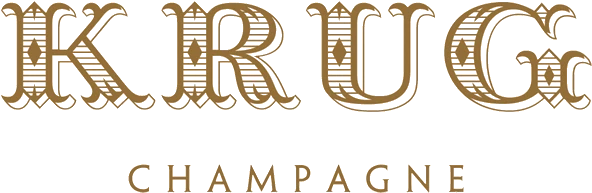 Krug – Logo, Schaumweine aus Champagne, Frankreich