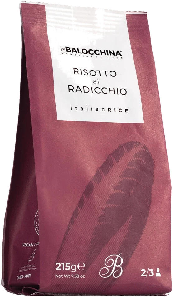 La Balocchina Risotto al radicchio – Risotto-Gewürzmischung mit Radicchio in einer Packung