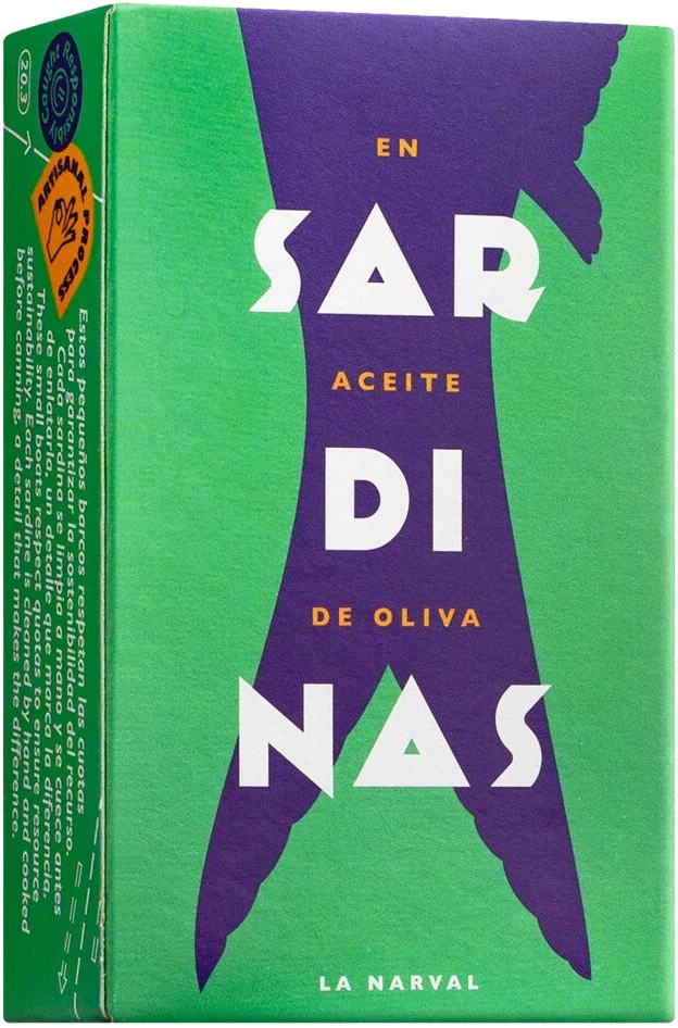 La Narval Sardines in Olive Oil – Sardinenfilets in Olivenöl, handeingelegt, in der Dose