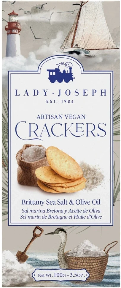 Brittany Sea Salt and Olive Oil Crackers