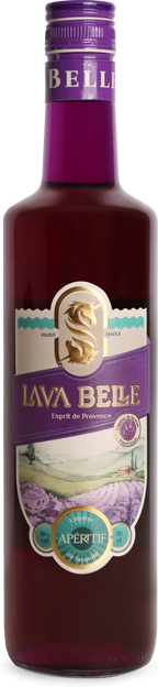 Bottle of Lava Belle Aperitif from Lava Belle, a French aperitif wine with an aromatic character