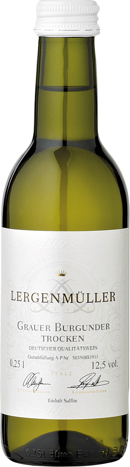 Lergenmüller Grauburgunder Kleinflasche