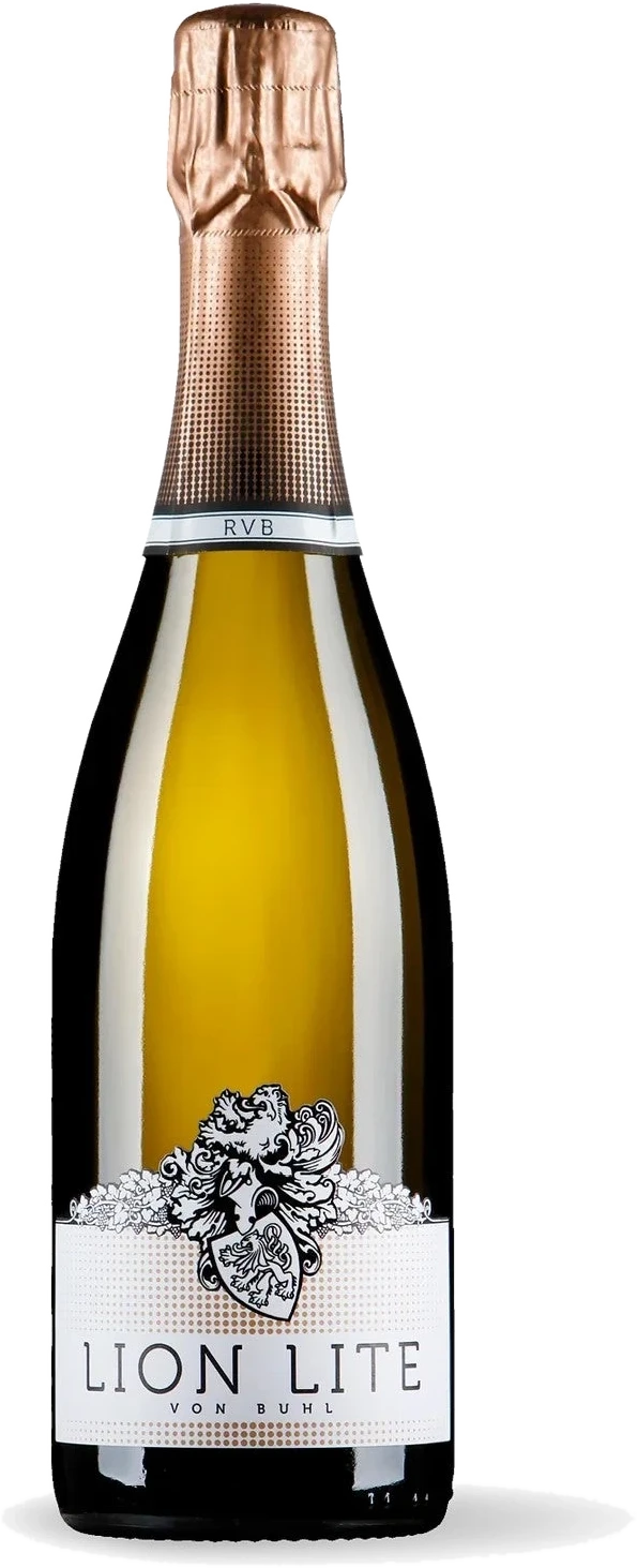 Reichsrat von Buhl Lion Lite alkoholfrei, Flasche eines alkoholfreien Schaumweins