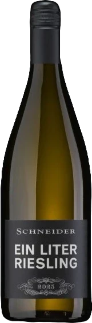 Markus Schneider Riesling, 1-liter white wine bottle with the Markus Schneider winery label
