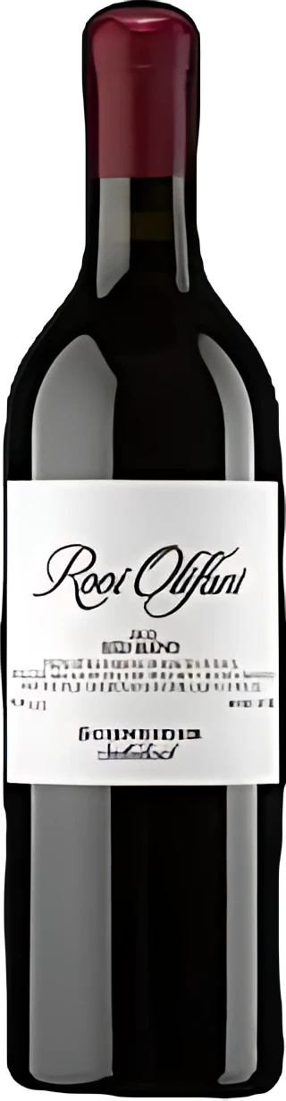 Red wine bottle Markus Schneider Rooi Olifant with elephant label