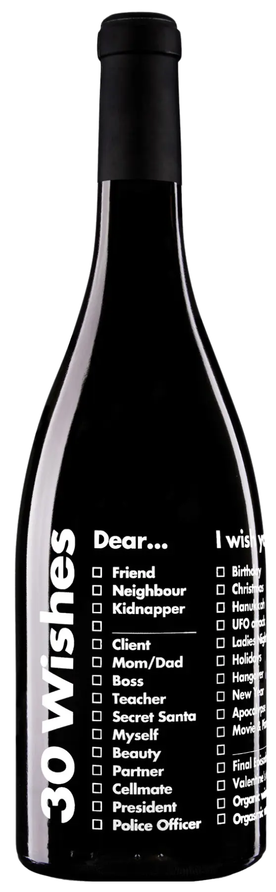 30 Wishes Tempranillo
