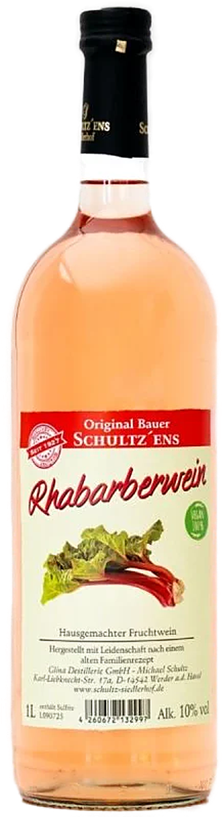 Obstwein Rhabarber