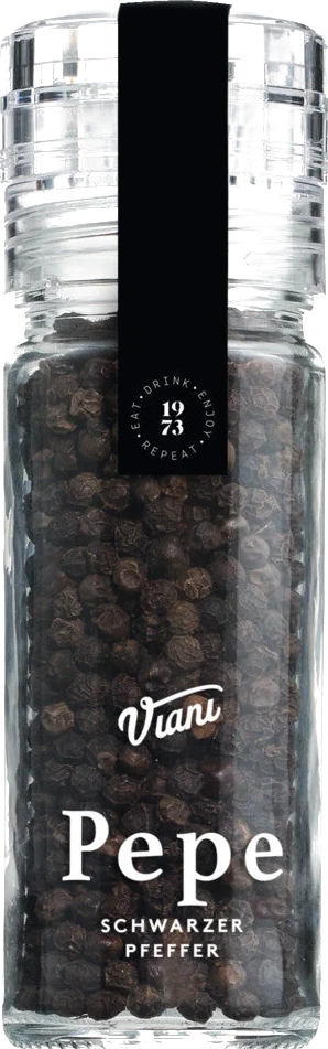 PEPE Black Pepper – aromatic, ripe, whole peppercorns in a package