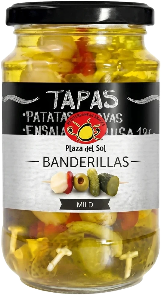 Plaza del Sol Banderillas Gemüsespieße mild 350g
