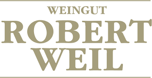 Robert Weil Weingut: Logo des Rheingauer Riesling-Erzeugers aus Kiedrich mit 89,80 Hektar Rebfläche.
