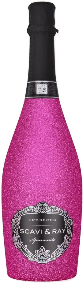 SCAVI & RAY Prosecco DOC Spumante Glitzer Pink