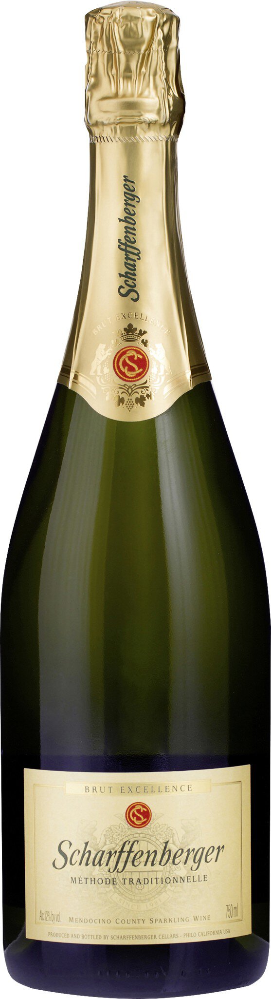 Scharffenberger Brut Excellence Californian Quality Sparkling Wine 0.75L