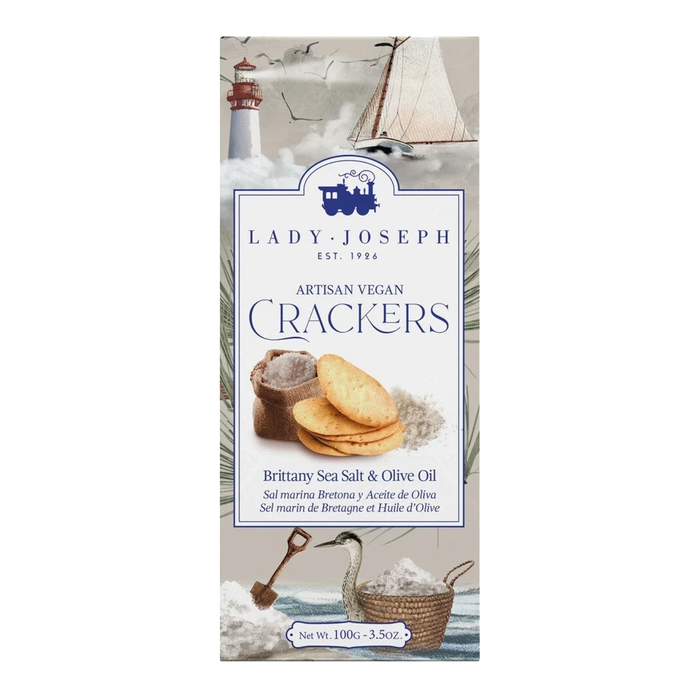 Brittany Sea Salt and Olive Oil Crackers