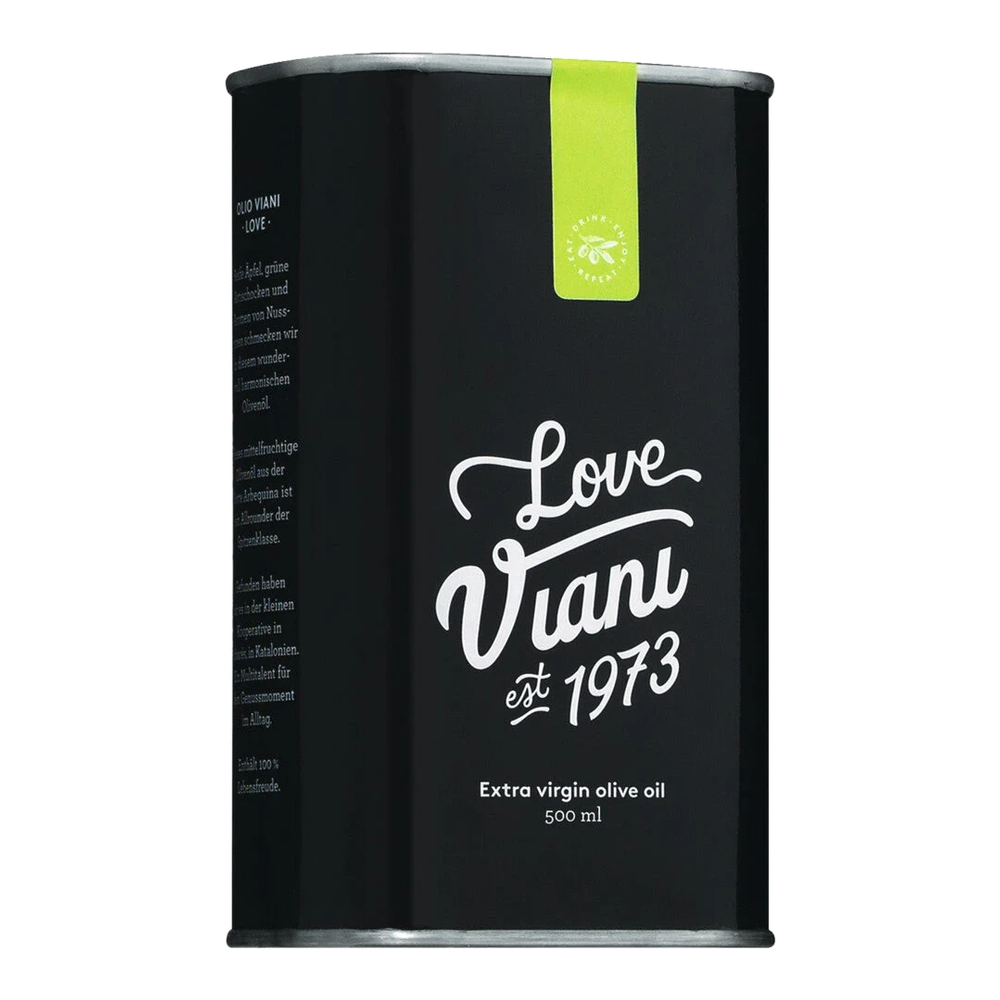 Olio Viani Gentle Love, black tin