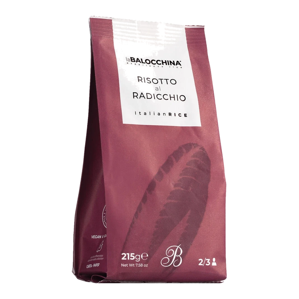 La Balocchina Risotto al radicchio – risotto spice mix with radicchio in a package