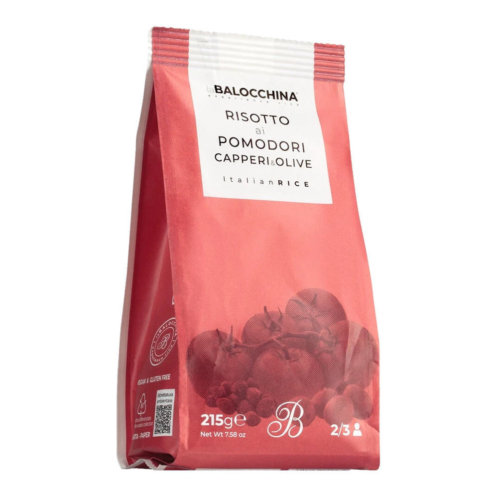 La Balocchina Risotto pomodoro capperi e olive – Risottomischung mit Tomate, Kapern und Oliven