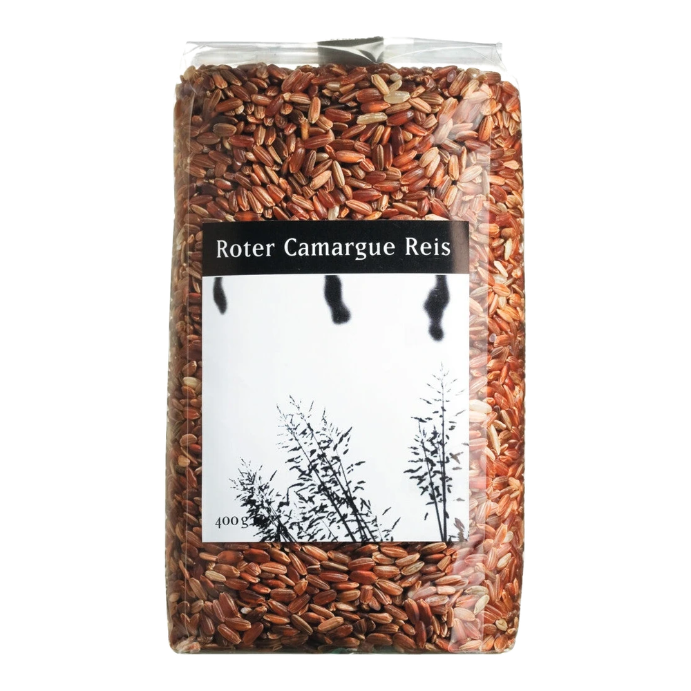 Viani Roter Camargue Reis – rotbraune Reiskörner in einer Packung, 500 g Feinkostprodukt