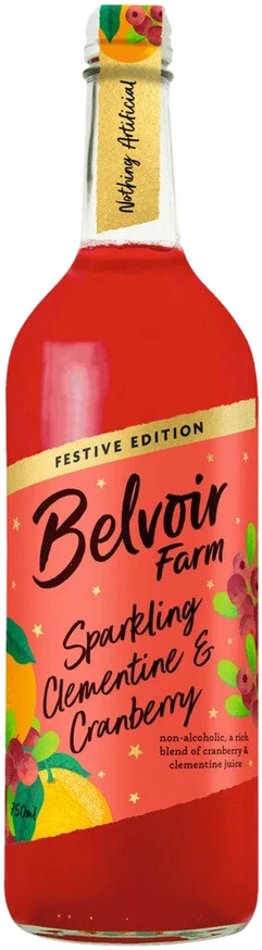 Sparkling Clementine & Cranberry Drink