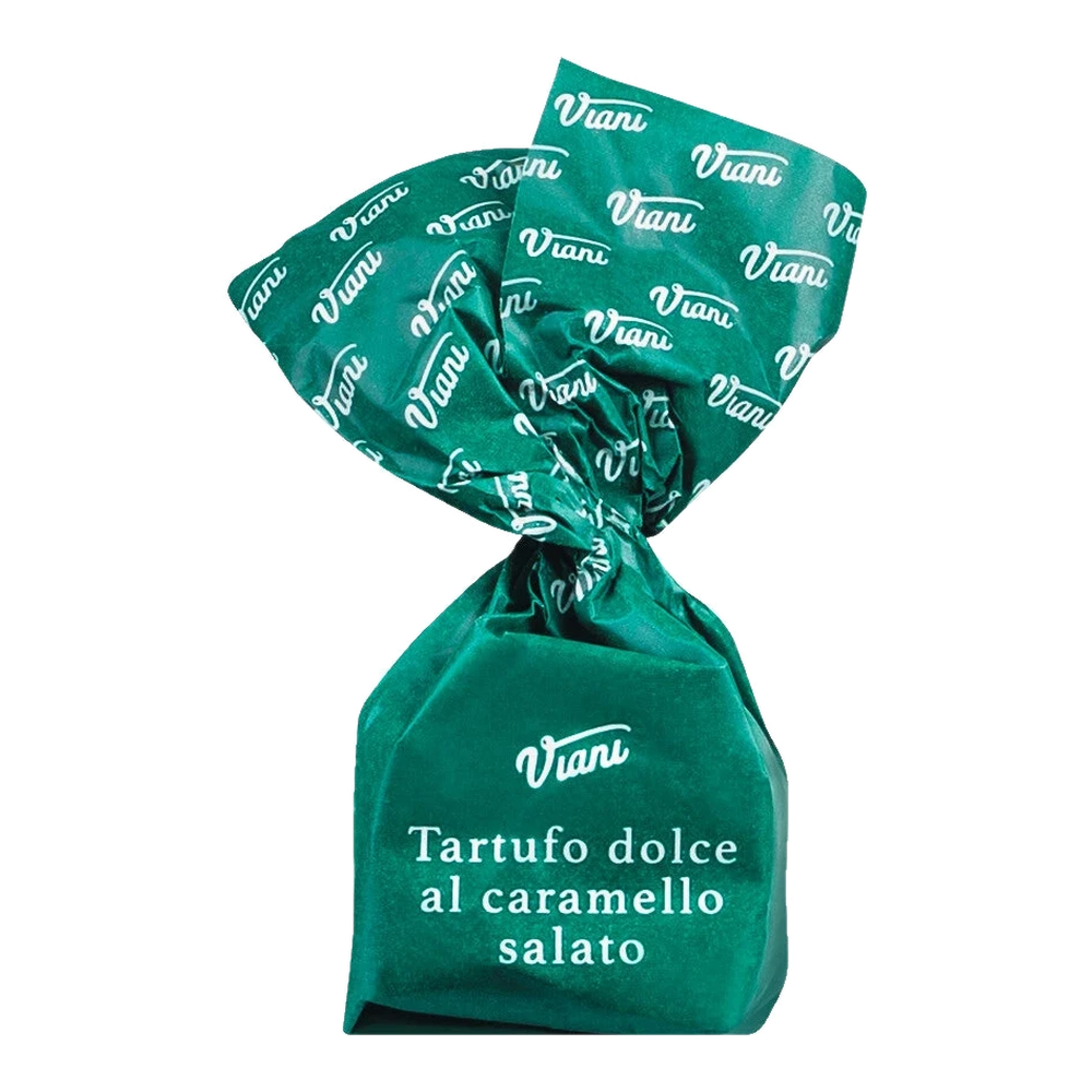 Tartufi dolci caramello e nocciole sal., sacchetto