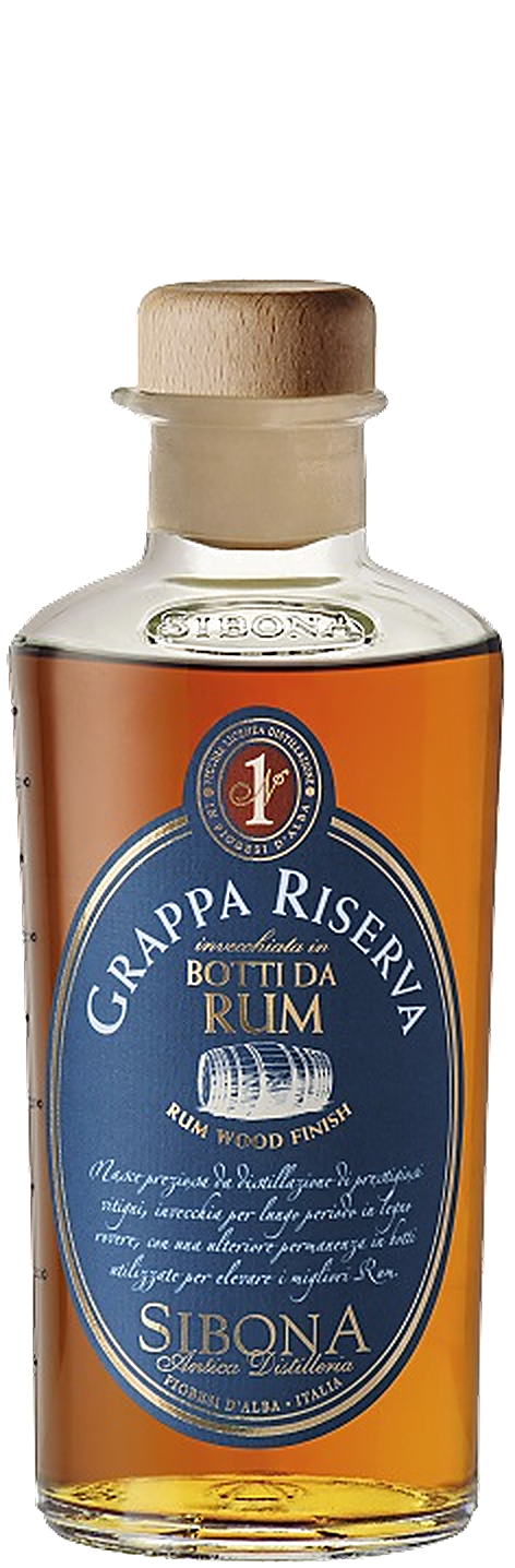 Sibona Grappa Riserva Botti da Rum
