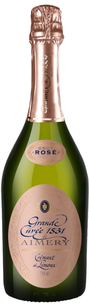Grand Cuvée 1531 de Aimery Crémant Rosé Brut de Limoux