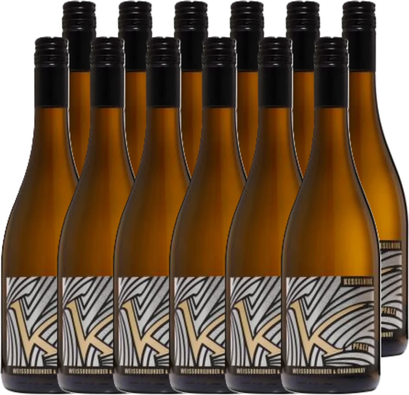 Spar-Paket 12× Kesselring Chardonnay & Weißburgunder