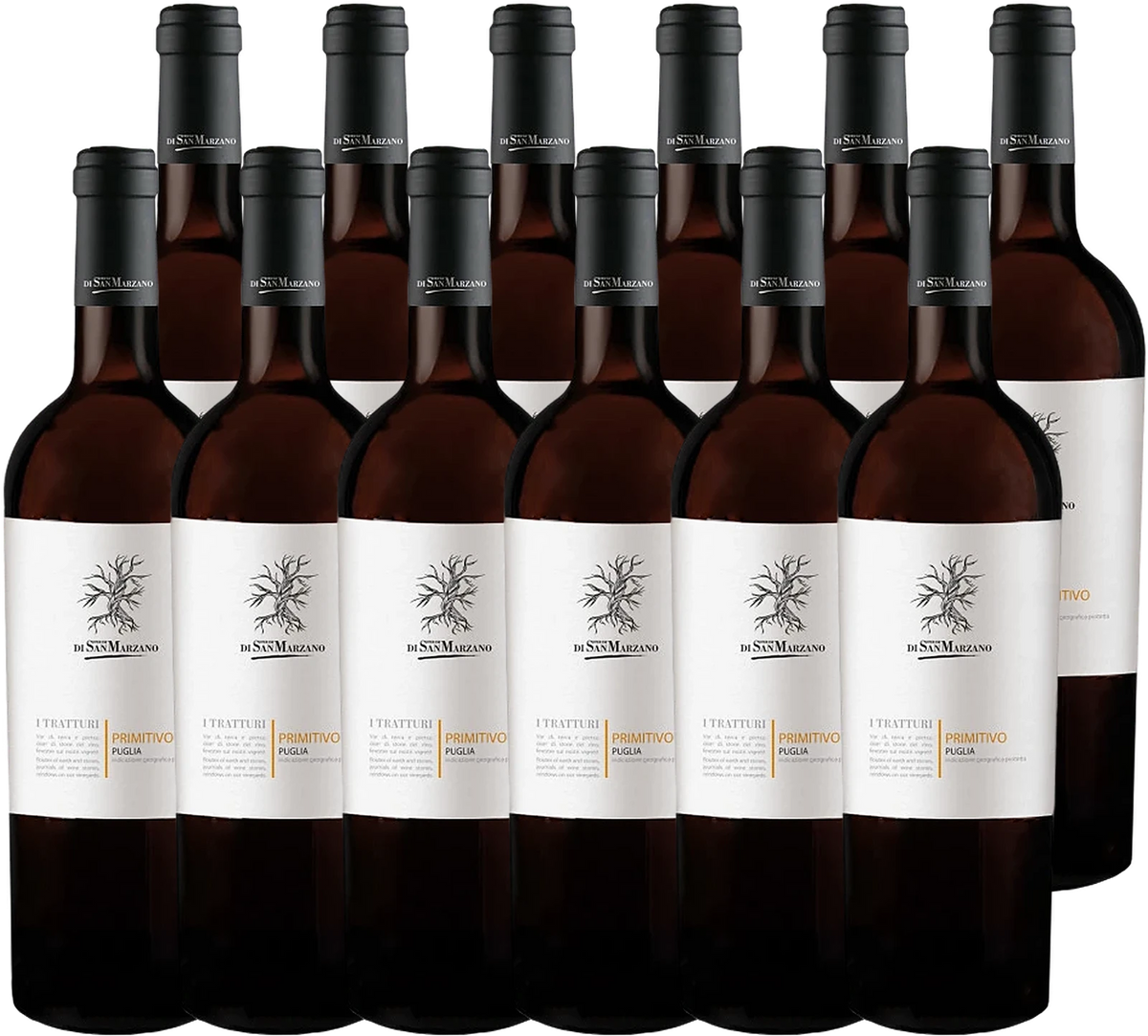 Sparpaket 12× I Tratturi Primitivo Puglia